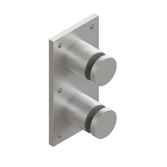 [SSOPLATE] Entretoises 2" avec plaque de montage (BS, MBL)