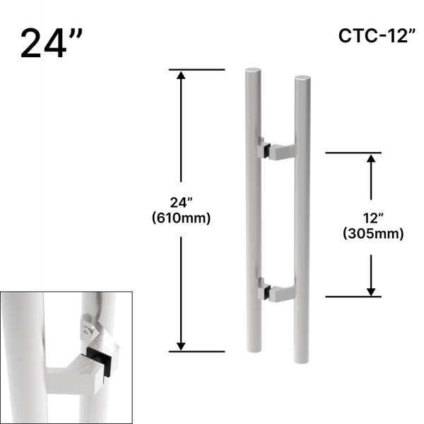[OSLP24] Ladder Pull - 24" (12" CTC) - Offset