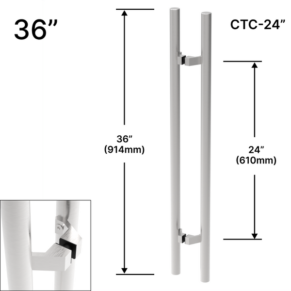 [OSLP36] Ladder Pull - 36" (24" CTC) - Offset