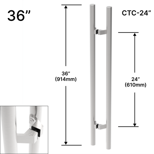 [OSLP36] Ladder Pull - 36" (24" CTC) - Offset
