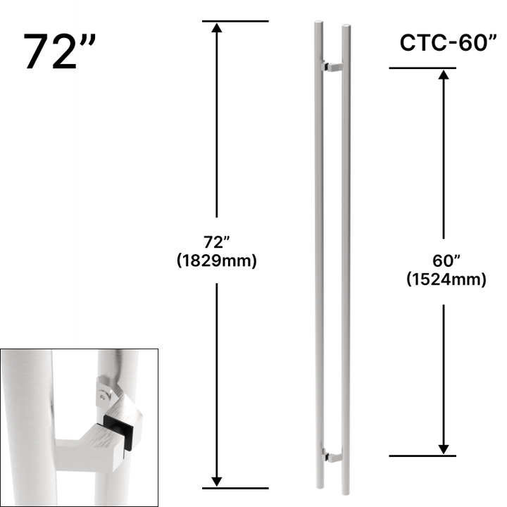 LP commercial 72" (60" CTC) - Offset (BS, PS, MBL)