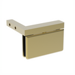 [PIP05L] Shower Pivot - Beveled Regular Duty - Top or Bottom, Offset (Left)