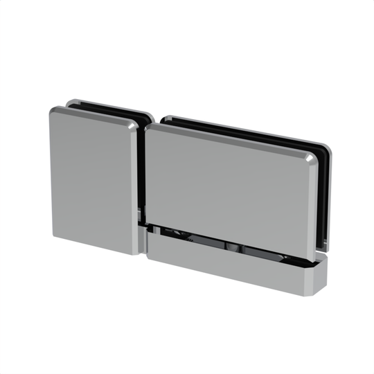 [PIP07] Shower Pivot - Beveled Regular Duty - Top or Bottom with Attached U-Clamp Hinge