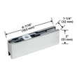 ROCKWOOD Top Door Patch Fitting
