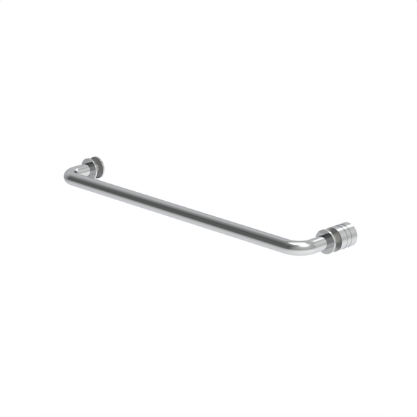 [R18KNOB] Ensemble poignée de porte et porte-serviettes contemporains - 18 po