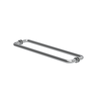 [R18X18] Porte-serviettes - 18" x 18" - Tubulaire - Chrome