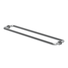 [R24X24] Porte-serviettes tubulaire 24" x 24" - Chrome