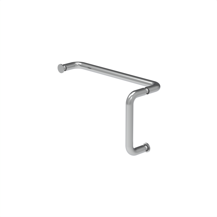 [R6X12] Handle/Towel Bar Combo - 6" X 12" - Tubular