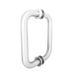 6" x 6" Shower Handle - Tubular (CH, BN, MBL, SB, PN, BBRZ, GM, ORB, W, AB, PB)