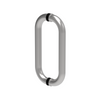 [RCM12X12] Poignée d'échelle - Poignée tubulaire commerciale de 30,5 cm (12 po) - Entraxe de 30,5 cm (12 po) dos à dos - Acier inoxydable brossé