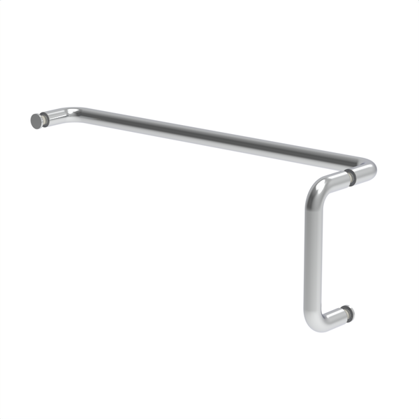 [RNW6X18] Handle/Towel Bar Combo - 6" x 18" - Tubular (NO WASHER)