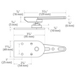 ROCKWOOD Adjustable End Load Bottom Pivot