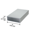 Linteau massif ROCKWOOD 2" x 6"
