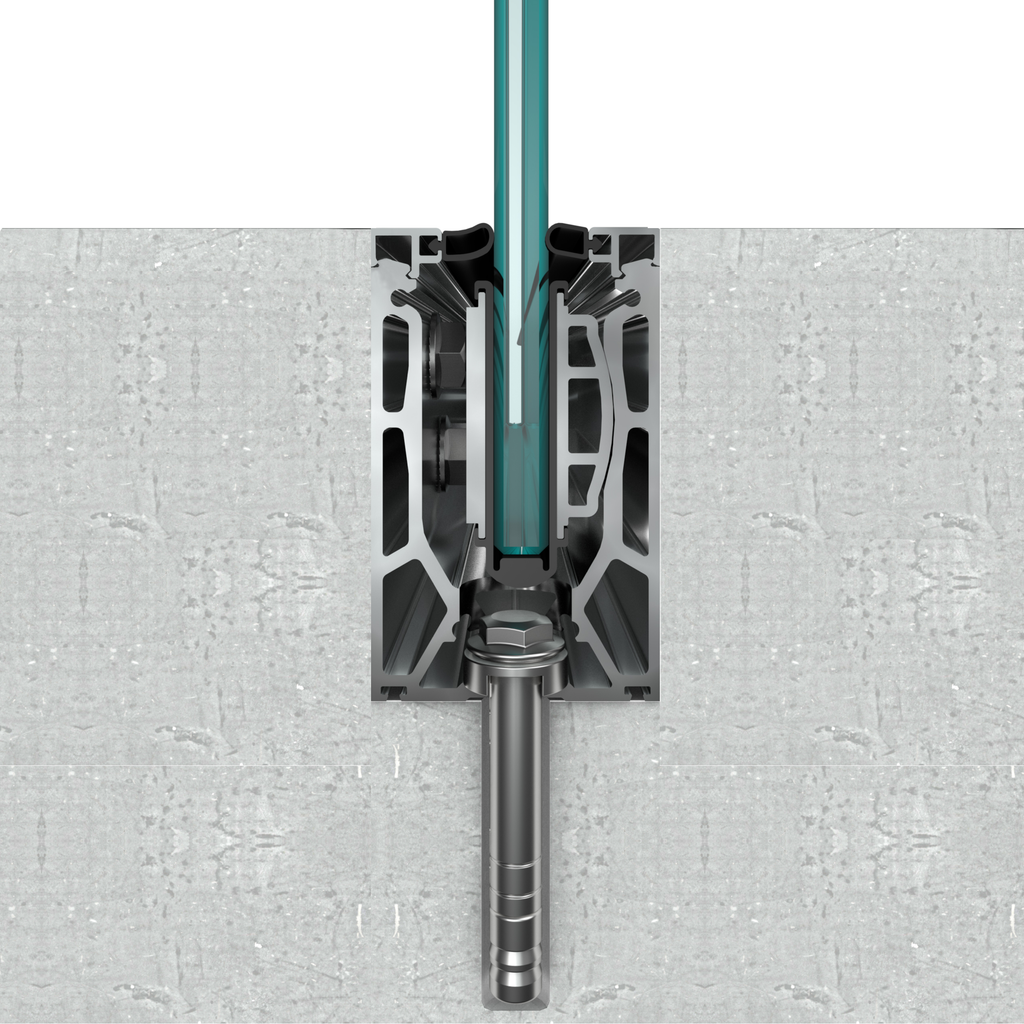 [ARCH6910RCLD] Arch-Loc Base Shoe - 69 Series - Recessed Mount Claddin ...