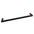 24" Towel Bar - Single Sided - Square (CH, BN, MBL, SB, PN, BBRZ, GM, ORB, W, AB, PB)