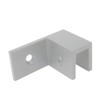 Sleeve Over Glass Clamp - Wall to Glass 90° - Offset (Right) - Square (CH, BN, MBL, SB, PN, BBRZ, GM, ORB, W, AB, PB)