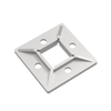 [SPRO40BASE] Poteau de garde-corps - Plaque de base pour poteaux carrés - X1