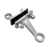 [SPYFM2] Raccords Spider - Montage sur aileron - Bras double - Acier inoxydable brossé 316