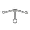 [SPYPM3] Raccords Spider - Montage sur poteau - Bras triple - Acier inoxydable brossé 316