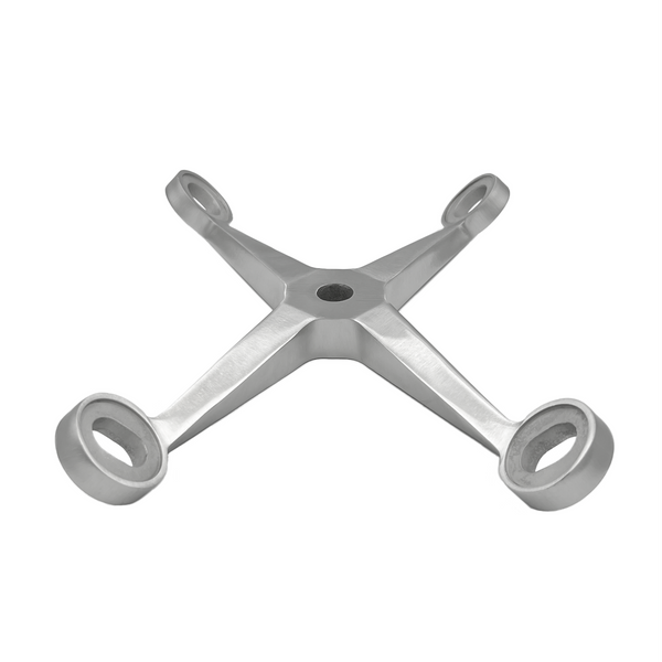 [SPYPM4C] Spider Fittings - Post Mount - Quad Arm Corner