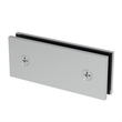[SQC180] Shower Clamp - Square -  Transom Glass To Glass (Large)  - 180° Fixed