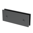 [SQC180] Shower Clamp - Square -  Transom Glass To Glass (Large)  - 180° Fixed