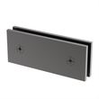 [SQC180] Shower Clamp - Square -  Transom Glass To Glass (Large)  - 180° Fixed