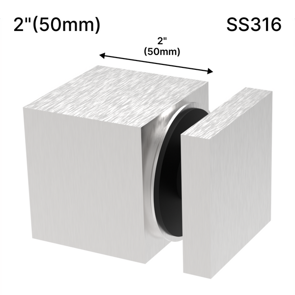 Entretoise [SQSO2X2] - Hauteur de base 2" x 2" (SS316)