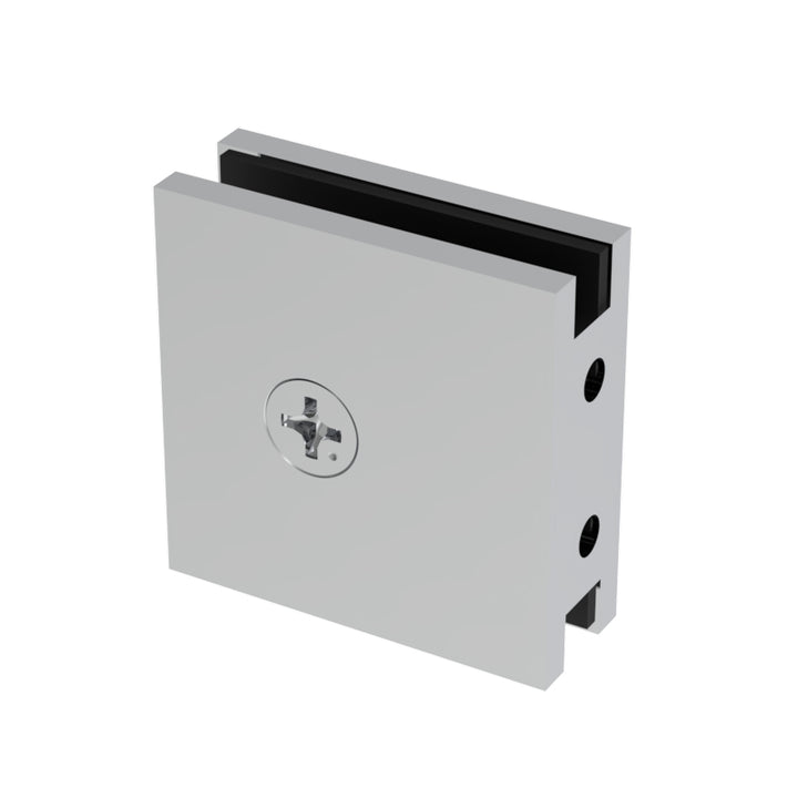 [SQU2H] Pince de douche - Carrée - 2 trous