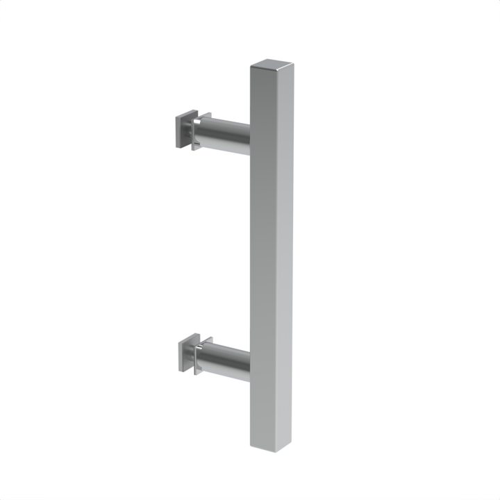 Poignée de douche 6" x 6" - Style échelle carrée (CH, BN, MBL)