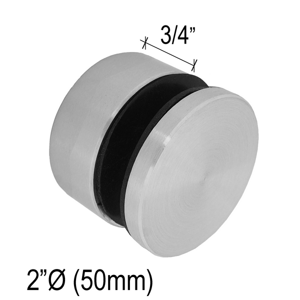 [SSO] Superior Series Solid Standoff - 2" Ø˜ X 3/4" Base Height - Round (BS, MBL) (Engineer Stamped)