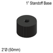 [SSOB] Base d'espacement solide - 2" Ø˜ X 1" Hauteur de base - SS316 - Ronde (BS, MBL)