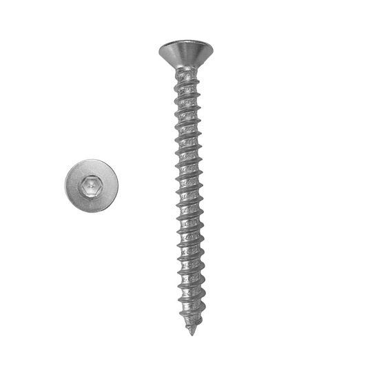 [SCREW-ST10X100] Standoff - Countersunk Wood Screw ST10X100mm