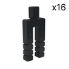 [STKS16] Cale en forme de fer à cheval - Cales empilables 1/16" x 3-1/2" - X1