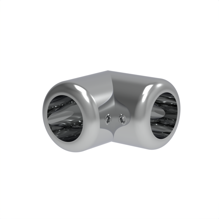 [SUPC] Barre de support de douche - Connecteur verre à verre à 90°