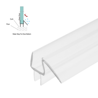 [SWPBWDR] Shower Sweep - Bottom Wipe w/ Drip Rail for 3/8