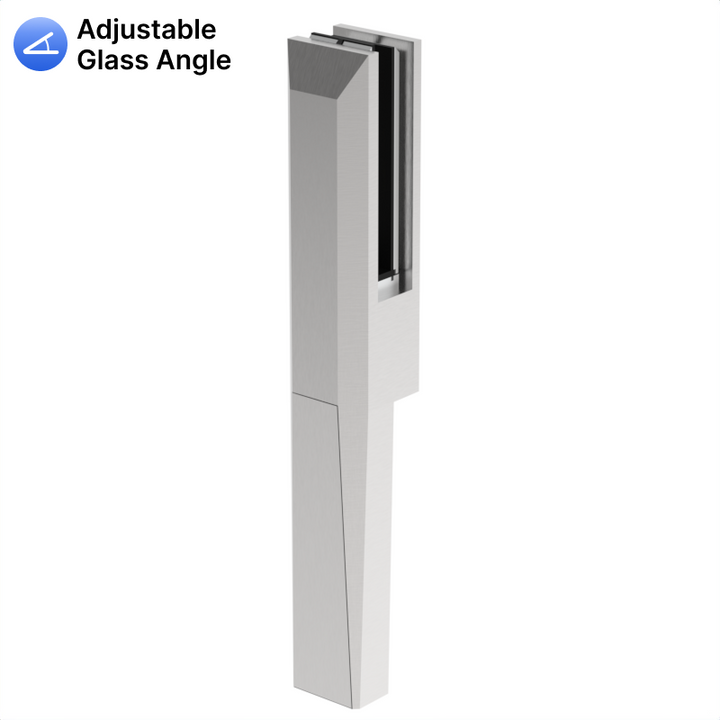 [TIEM] Spigot - Titan Series - Square - Edge Mount