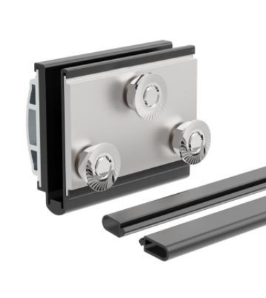 [ARCHC1921SET] Arch-Loc Base Shoe - Glass Kit for 3/4"-27/32" Glass