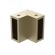 [TQB092] Shower Sliding Door Kit - Tranquility Series - 90° Corner Bracket