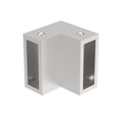[TQB092] Shower Sliding Door Kit - Tranquility Series - 90° Corner Bracket