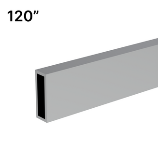 [TQH120] Shower Sliding Door Kit - Tranquility Series - Header Bar (120