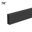 [TQH78] Shower Sliding Door Kit - Tranquility Series - Header Bar (78")