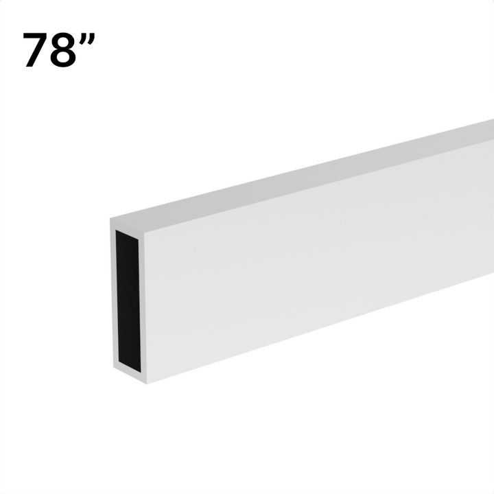 [TQH78] Shower Sliding Door Kit - Tranquility Series - Header Bar (78")