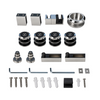 [TQKIT] Shower Sliding Door Kit - Tranquility Series - Kit - Polished Stainless