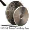 [TREMCO440-1/16-BTAPE-50FT] Nettoyants et mastics - Ruban adhésif architectural en butyle Tremco 440 1/16" x 3/8" (50 pi) - X1