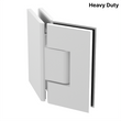 [VIV045] Shower Hinge - Square Heavy Duty - Neo Angle 135°