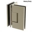 [VIV092] Shower Hinge - Square Heavy Duty - Glass to Glass 90°