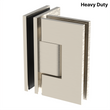 [VIV092] Shower Hinge - Square Heavy Duty - Glass to Glass 90°