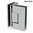[VIV092] Shower Hinge - Square Heavy Duty - Glass to Glass 90°