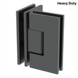 [VIV092] Shower Hinge - Square Heavy Duty - Glass to Glass 90°